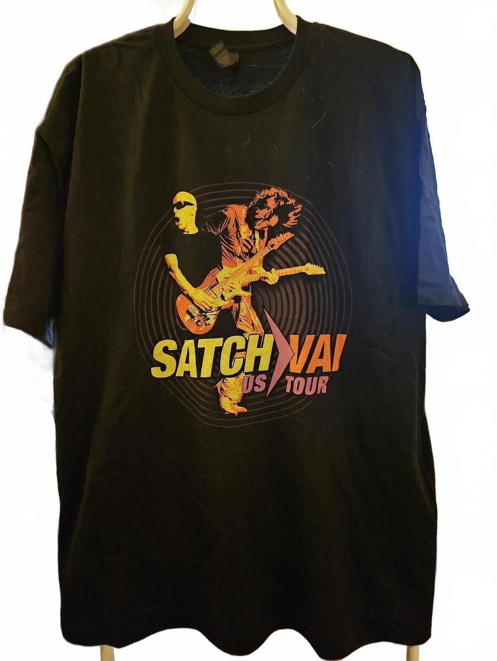 Joe Satriani & Steve Vai US Tour T-Shirt 2024 Concert Double Sided - Sz XL -NWOT